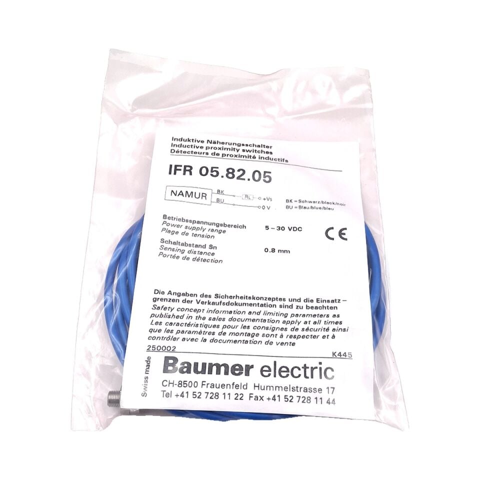BAUMER IFR 05.82.05 Endüktif Sensör