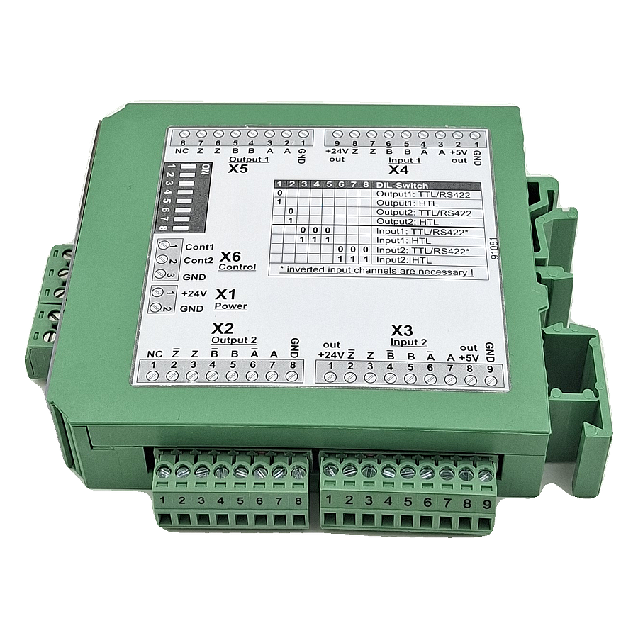 MOTRONA GV210 Sinyal Çoklayıcı (Splitter) | Sinyal splitter ve HTL-TTL dönüştürücü