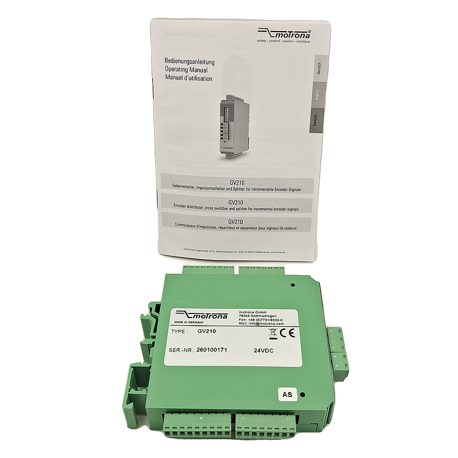 MOTRONA GV210 Sinyal Çoklayıcı (Splitter) | Sinyal splitter ve HTL-TTL dönüştürücü