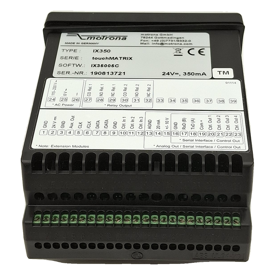 MOTRONA IX350 Dijital Gösterge / Sayıcı 96x48