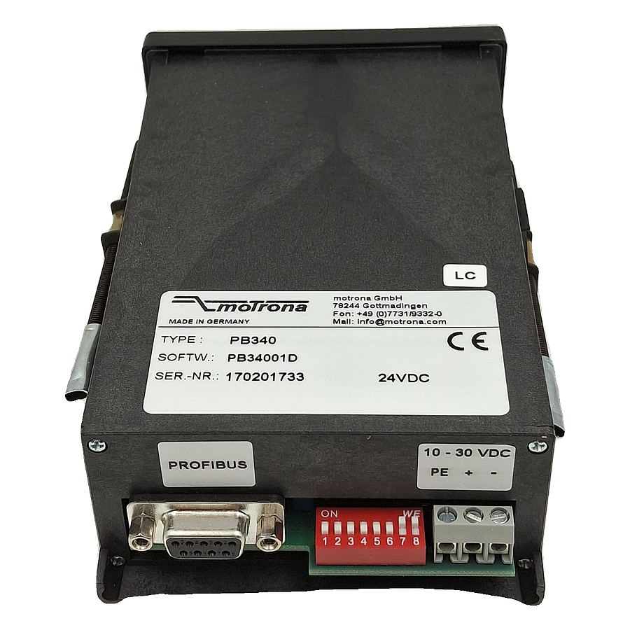MOTRONA PB340 Dijital Gösterge / Sayıcı Profibus Encoder Sayıcısı