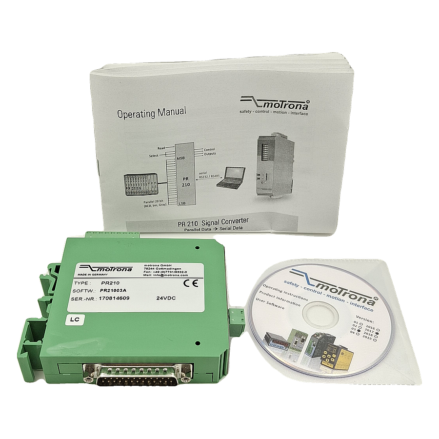 MOTRONA PR210 Sinyal Dönüştürücü Paralel-Seri Dönüştürücü