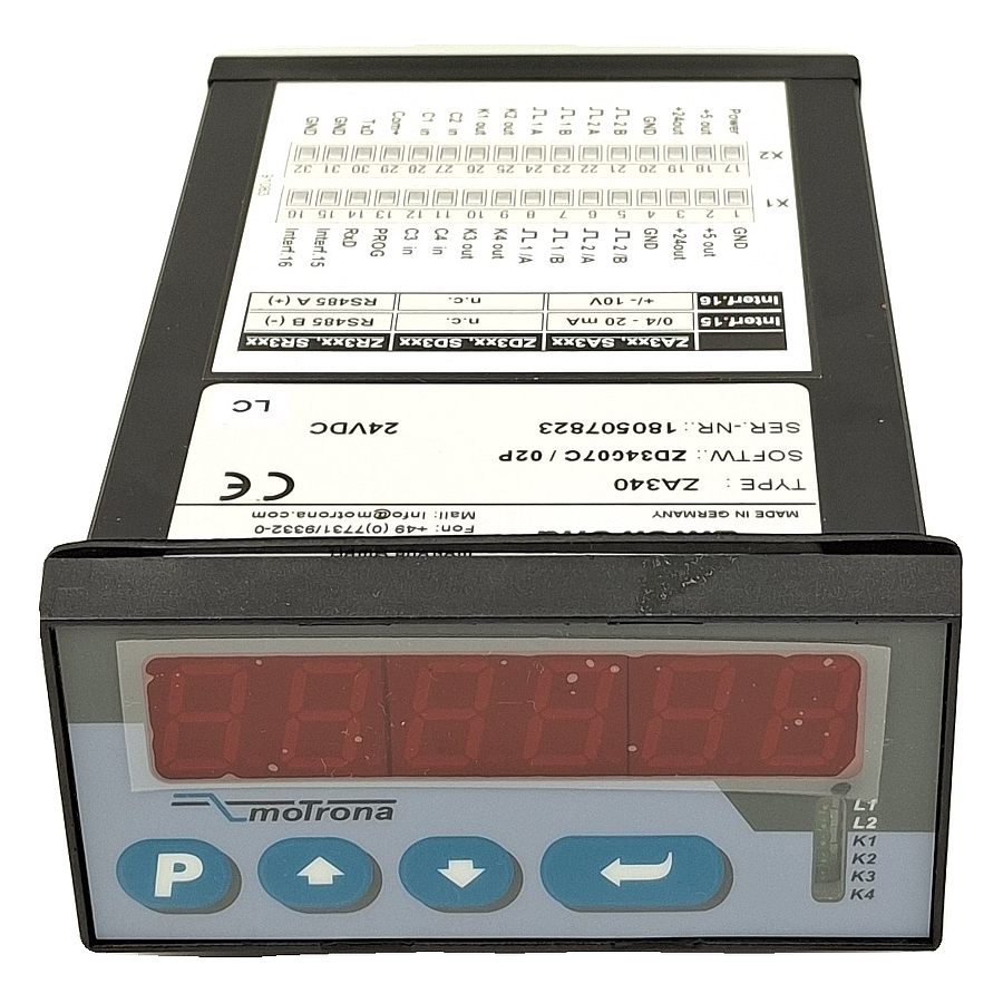 MOTRONA ZA340 Dijital Gösterge / Sayıcı