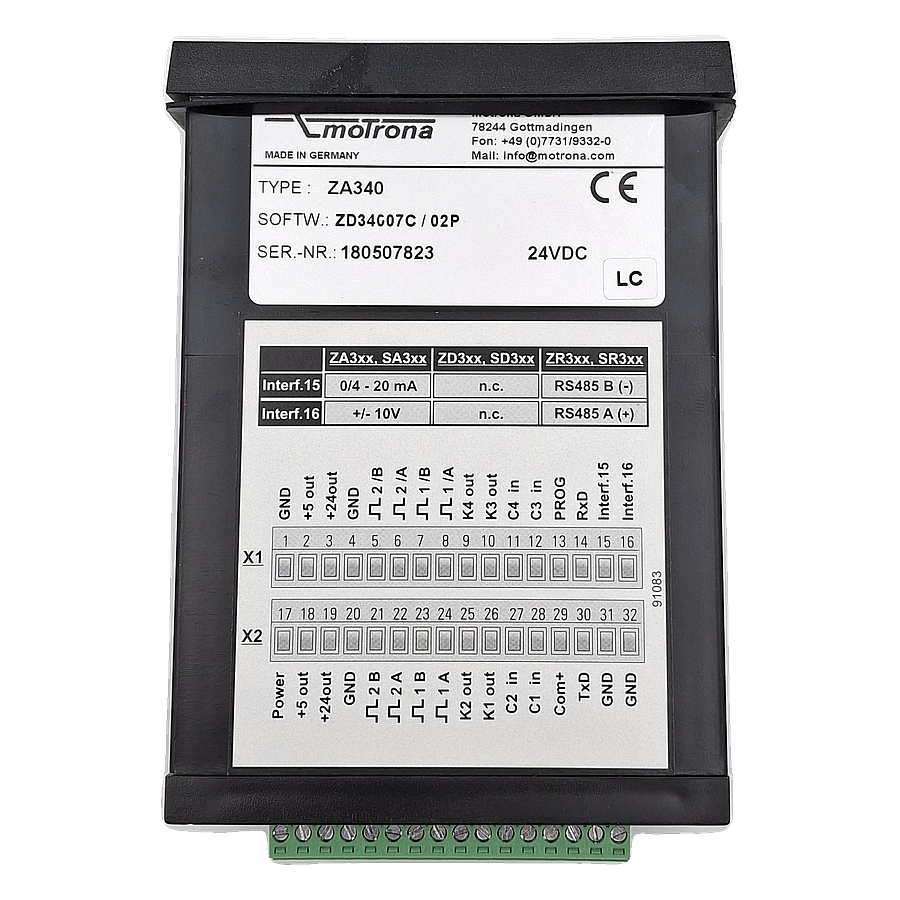 MOTRONA ZA340 Dijital Gösterge / Sayıcı