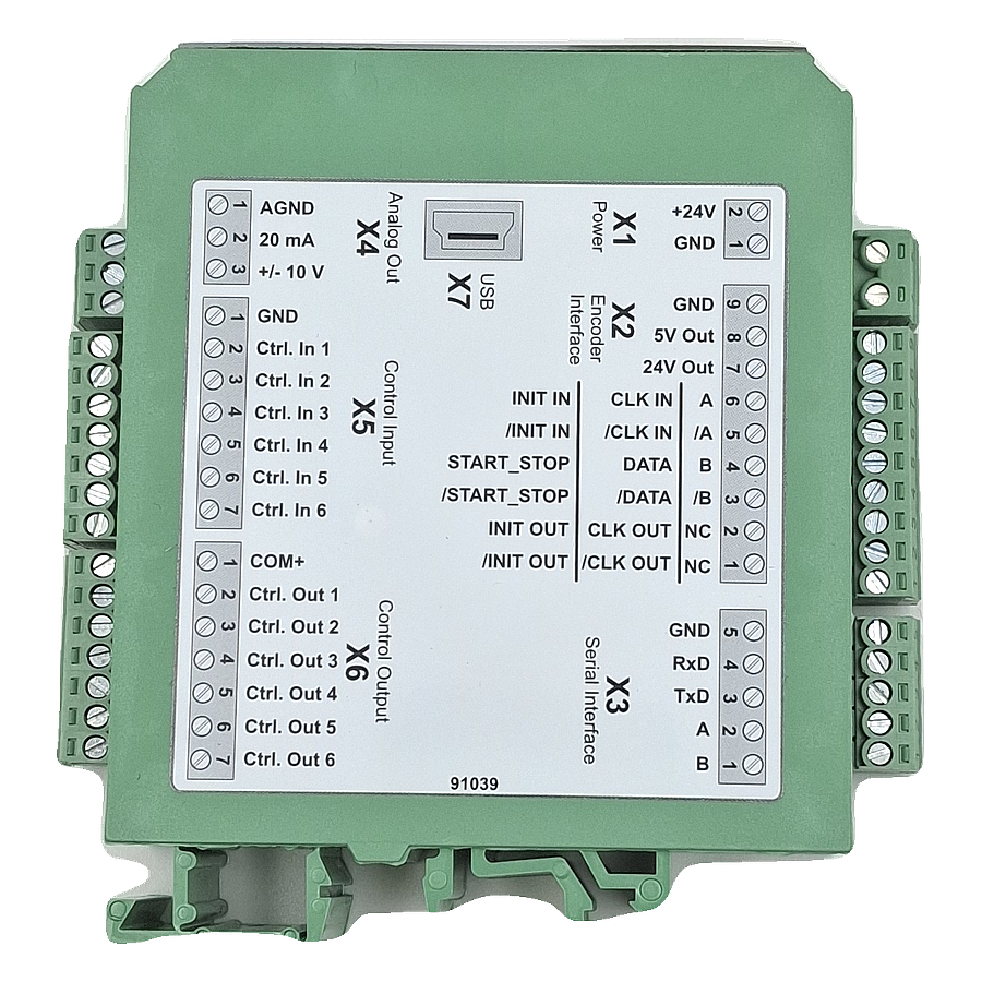 MOTRONA ZU210 Sinyal Dönüştürücü Incremental/SSI - analog (voltaj) çevirici