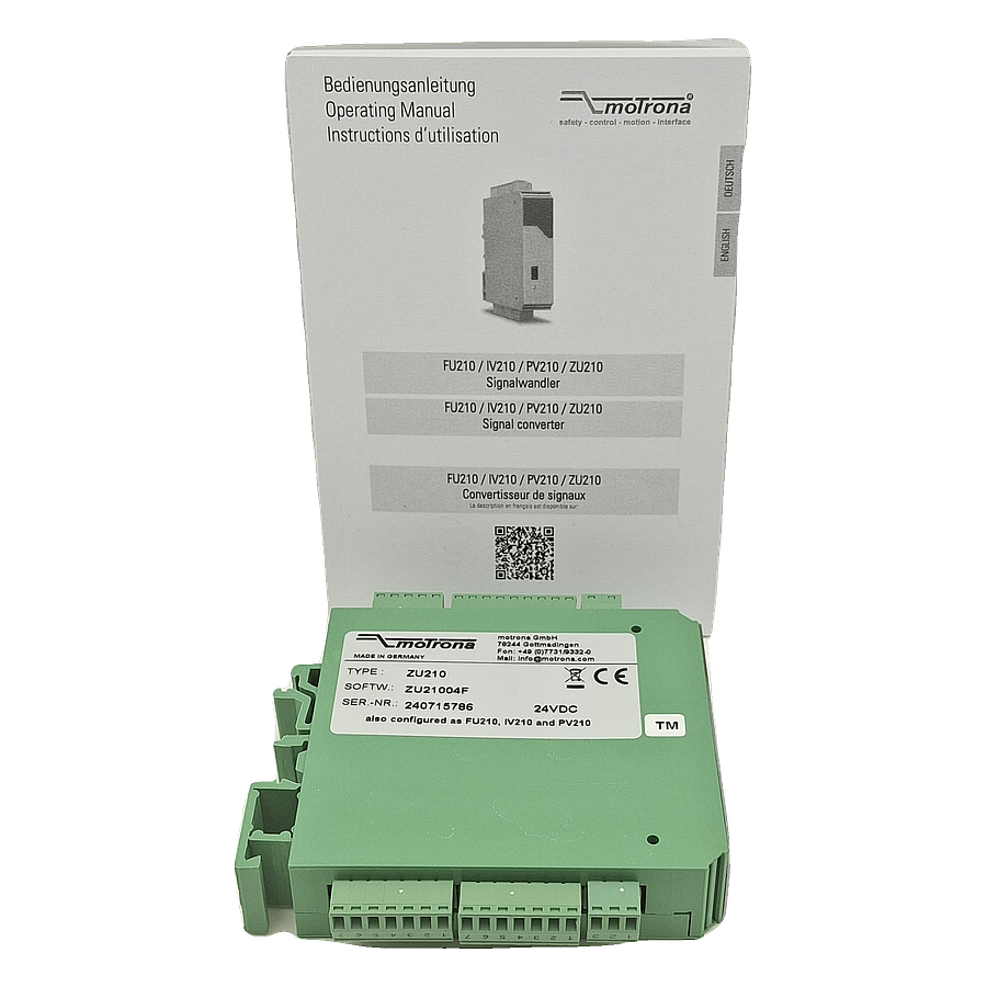 MOTRONA ZU210 Sinyal Dönüştürücü Incremental/SSI - analog (voltaj) çevirici