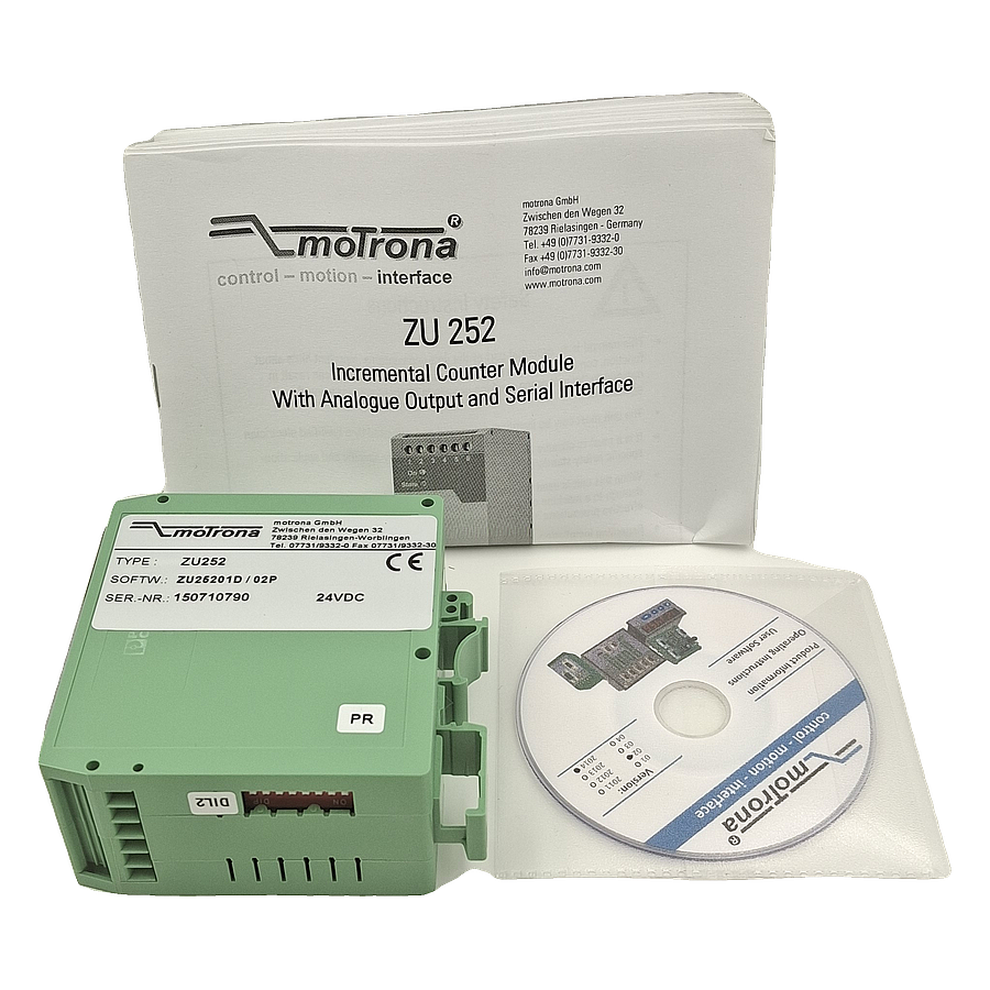 MOTRONA ZU252 Sinyal Dönüştürücü Incremental/SSI - analog çevirici