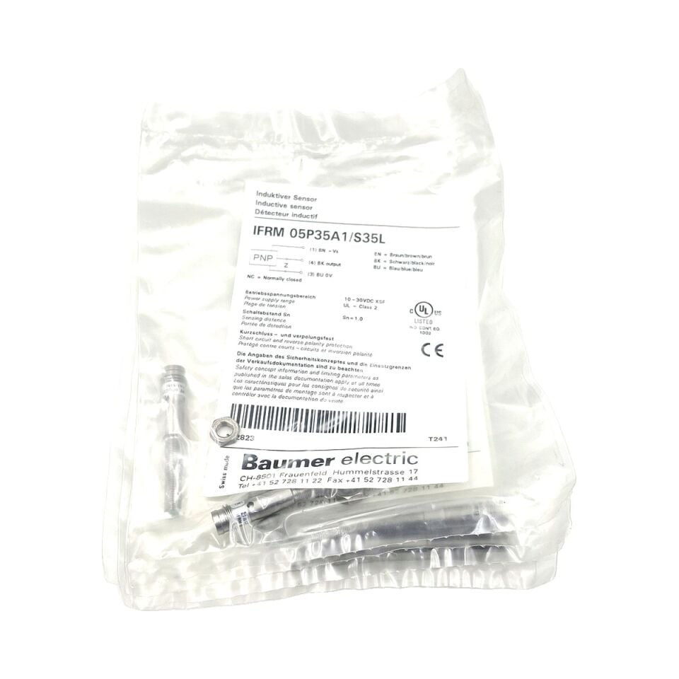 BAUMER IFRM 05P35A1 S35L Endüktif Sensör PNP
