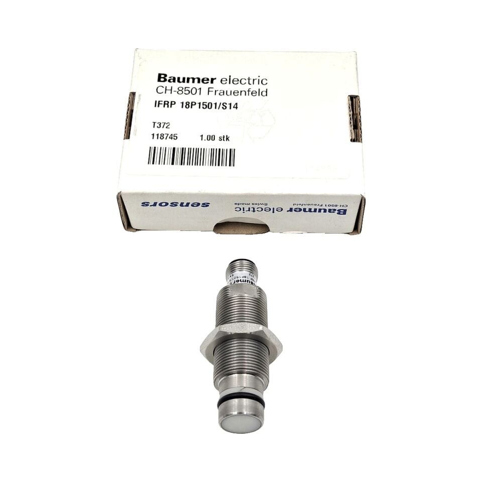 BAUMER IFRP 18P1501 S14 M18 Endüktif Sensör PNP