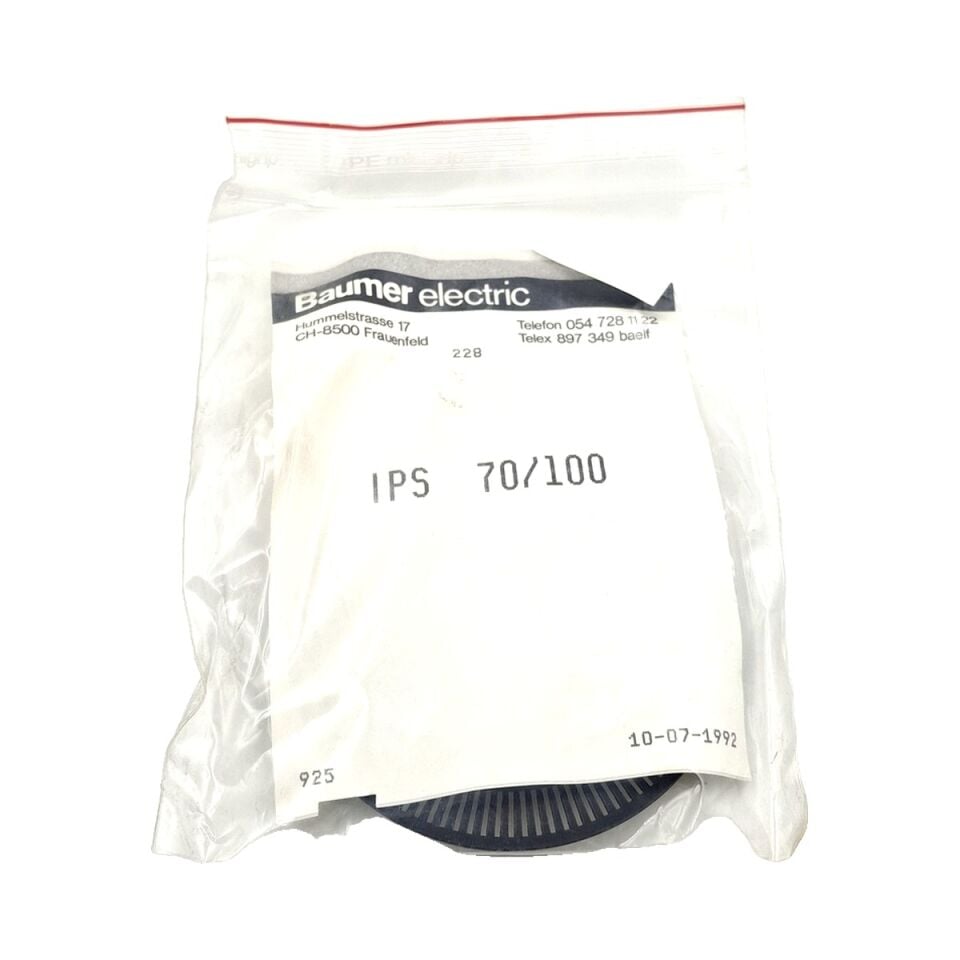 BAUMER IPS 70/100 İmpuls (Darbe) Diski
