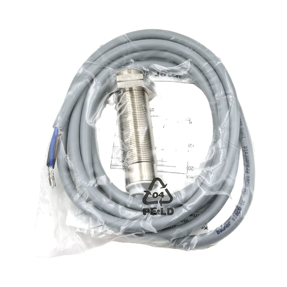 BAUMER IWRM 18I1901 M18 Endüktif Mesafe Sensörü Analog Çıkışlı