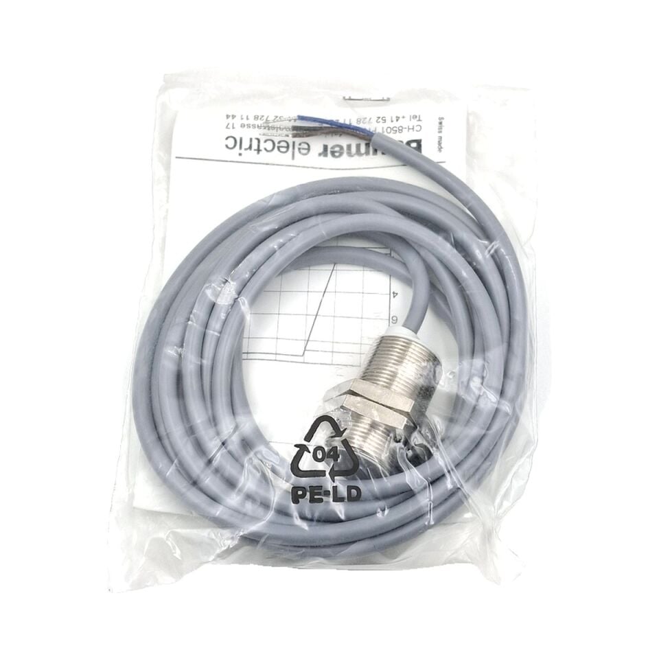 BAUMER IWRM 18U9512 M18 Endüktif Mesafe Sensörü Analog Çıkışlı