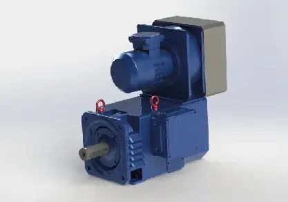 Comer Powertech TETRAVEC 100K Asenkron Vektör Motor 100mm IP23 IC06 İnverter Beslemeli Maks. 9000 rpm