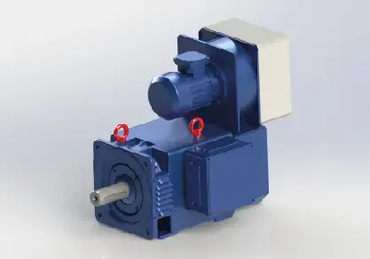 Comer Powertech TETRAVEC 132K Asenkron Vektör Motor 132mm IP23 IC06 İnverter Beslemeli Maks. 6500 rpm