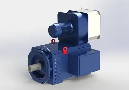 Comer Powertech TETRAVEC 315LA Asenkron Vektör Motor 315mm IP23 IC06 İnverter Beslemeli Maks. 3200 rpm