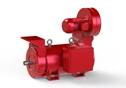 Comer Powertech High Speed S6 TETRAVEC 250K 6p Asenkron Motor 250mm IP23 IC06 Maks. 6000 rpm