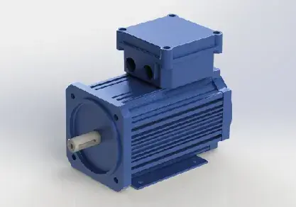 Comer Powertech DRIVE AX 63C Asenkron Motor 63mm IP54 IC410 İnverter Beslemeli Maks. 12000 rpm