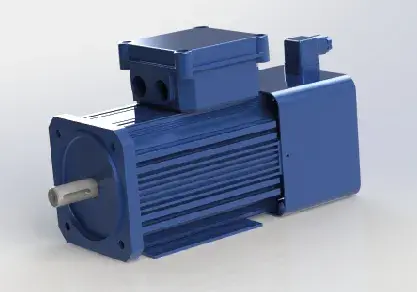 Comer Powertech DRIVE AX 63CS Asenkron Motor 63mm IP54 IC416A İnverter Beslemeli Maks. 12000 rpm