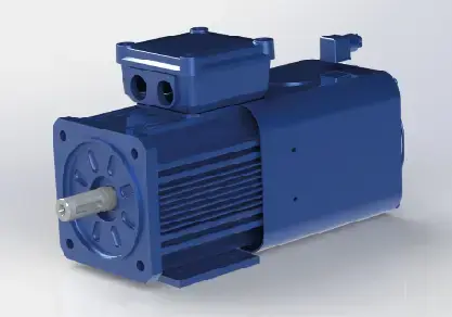 Comer Powertech DRIVE AX 80CS Asenkron Motor 80mm IP54 IC416A İnverter Beslemeli Maks. 10000 rpm