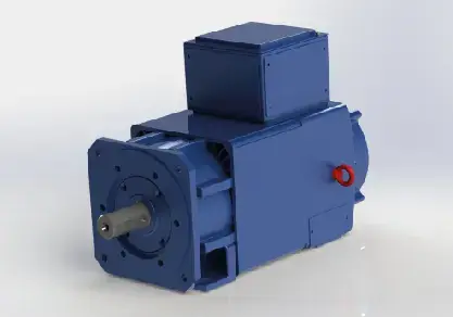 Comer Powertech DRIVE AX 160K Asenkron Motor 160mm IP54 IC416A İnverter Beslemeli Maks. 5500 rpm