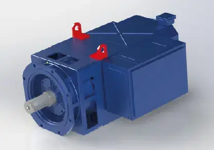 Comer Powertech DRIVE AX 250K-A Asenkron Motor 250mm IP54 IC416A İnverter Beslemeli Maks. 3500 rpm