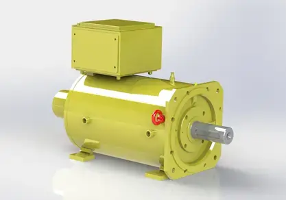 Comer Powertech FLUID AX 160K Sıvı Soğutmalı Asenkron Motor 160mm IP54 Likit Soğutma Maks. 5000÷7000 rpm