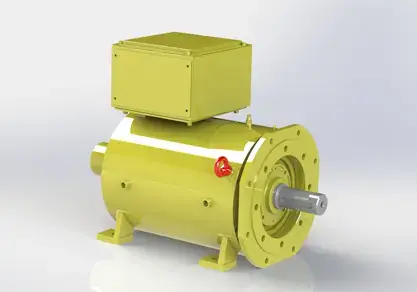 Comer Powertech FLUID AX 200K Sıvı Soğutmalı Asenkron Motor 205mm IP54 Likit Soğutma Maks. 4000÷5500 rpm