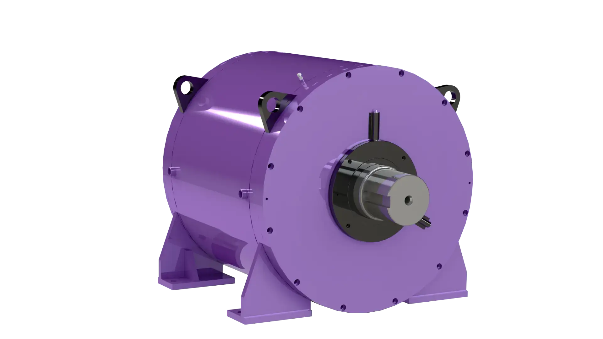 Comer Powertech SY32 FLUID 200 Tork Motor 200mm 32p IP54 Likit Soğutma Verim 94% Maks. Tork 2875 Nm